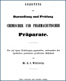 Darstellung und Prüfung chemischer und pharmazeutischer Präparate (1857) (Download)